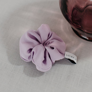 Scrunchie Crepe de Chine Flieder | Aus Seide