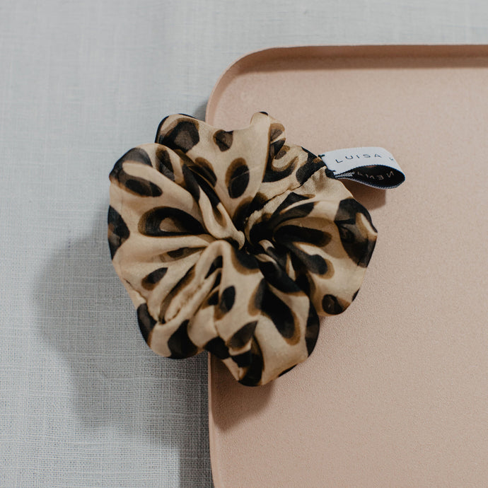 Scrunchie Leo | Aus Chiffon