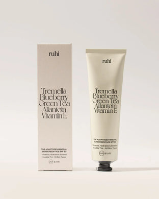 The Adaptogen Mineral Sunscreen Face SPF 50 | Duftfreie Sonnenpflege (50ml)