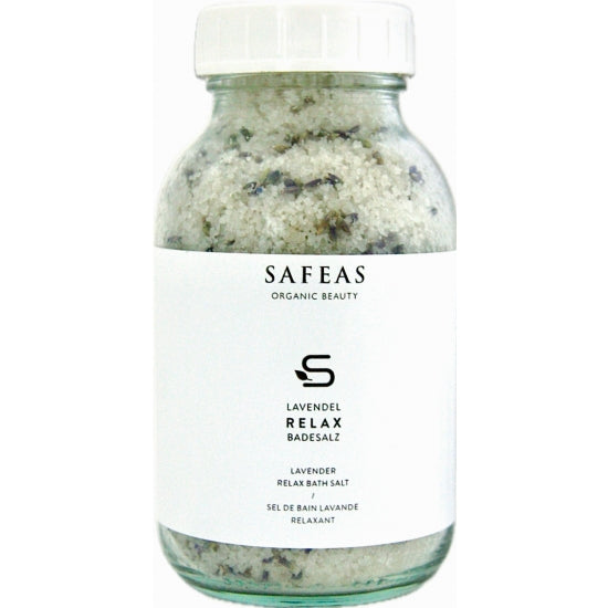 Lavendel Relax Badesalz | Badesalz mit Blüten (500g)