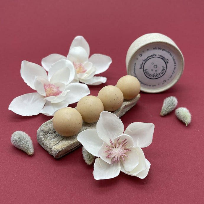 Feste Haarmaske Magnolie | Haarkur (4x6g)