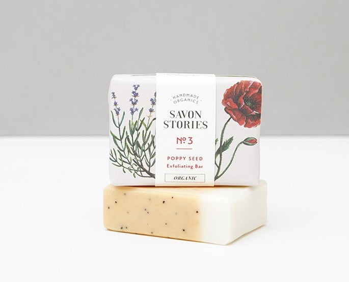 No. 3 Poppy Seed | Exfoliating Bar (100g)