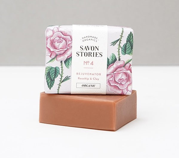 No. 4 Rejuvenator | Rosehip & Clay Soap Bar (100g)