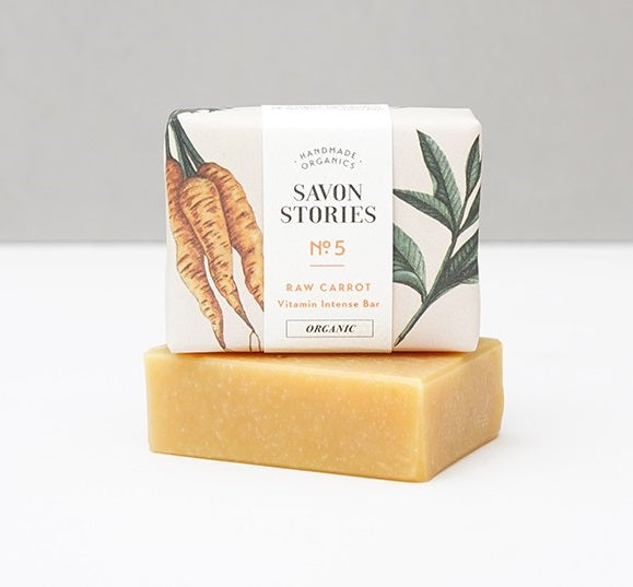 No. 5 Raw Carrot | Vitamin Intense Soap Bar (100g)