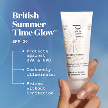 British Summertime Illuminating Sunscreen | Sonnencreme mit Schimmer SPF 30 (40ml)
