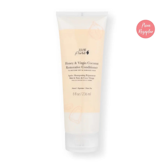 Honey & Virgin Coconut Restorative Conditioner | for dry, damaged hair (236ml)