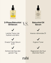 The 2-Phase Bakuchiol Oil Serum | Feuchtigkeitsspendendes Gesichtsöl (30ml)