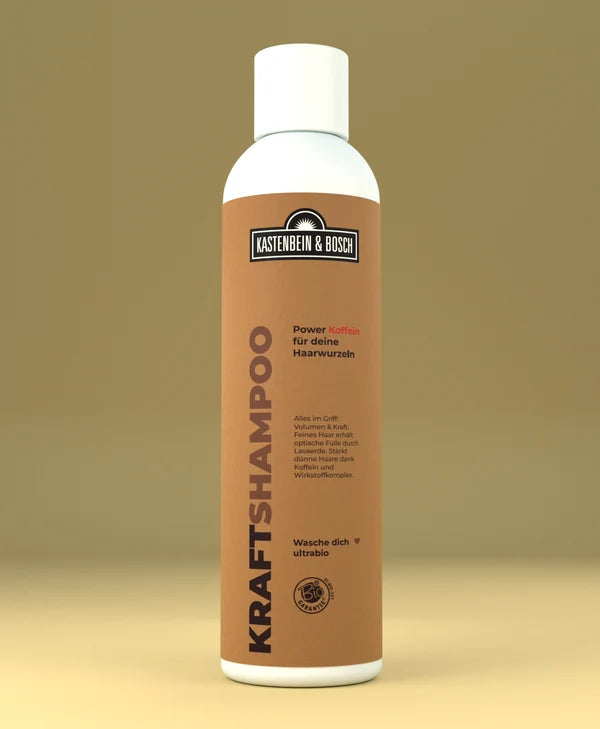 Bio Kraftshampoo | Für schnell fettende Kopfhaut und bei Schuppen (200ml)