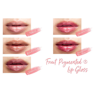 Fruit Pigmented Lip Gloss | Pink Caramel
