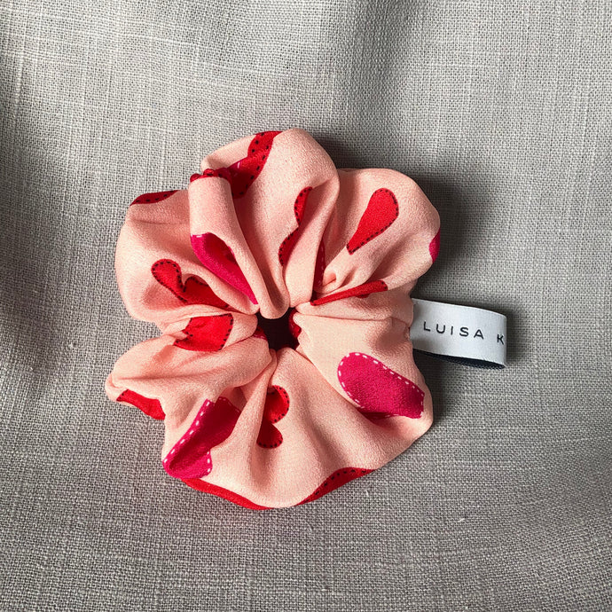 Scrunchie Crepe de Chine Mon Coeur | Aus Seide