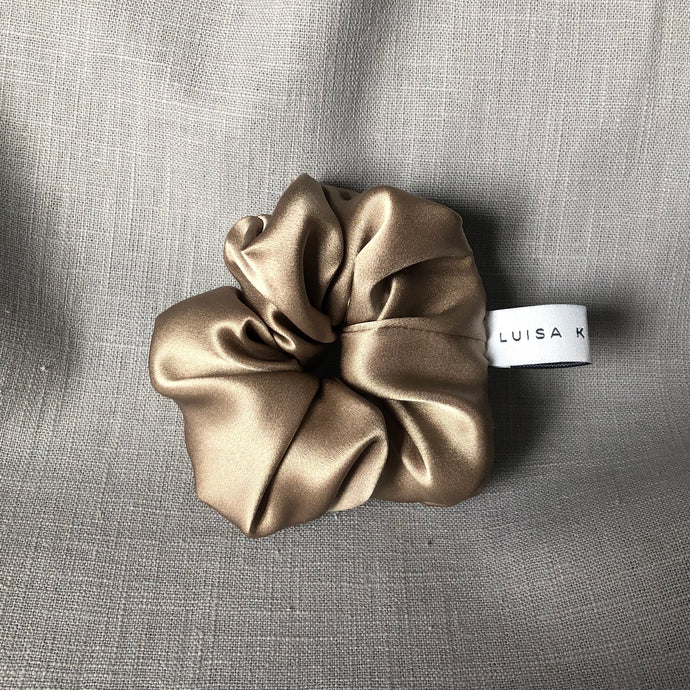 Scrunchie Beige | Aus Satin