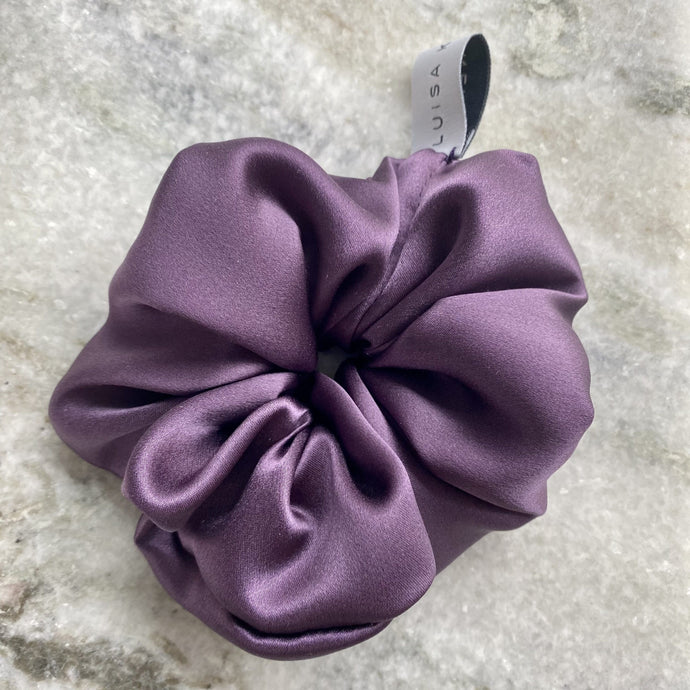 Scrunchie Violett | Aus Satin