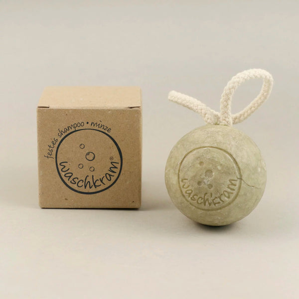 Festes Shampoo Minze | für normales Haar (75g)