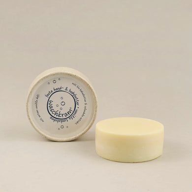 Feste Hand- und Bodybutter Vanille Tonkabohne | Feste Bodylotion (40g)