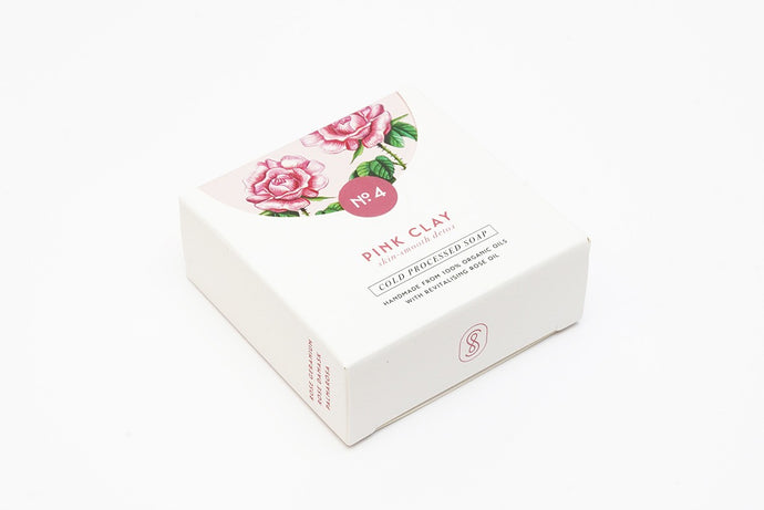 No. 4 Pink Clay | Mini Soap Bar (50g)