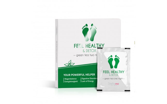 Feel Healthy & Detox Two Nights | Detox-Fußpads Green Tea